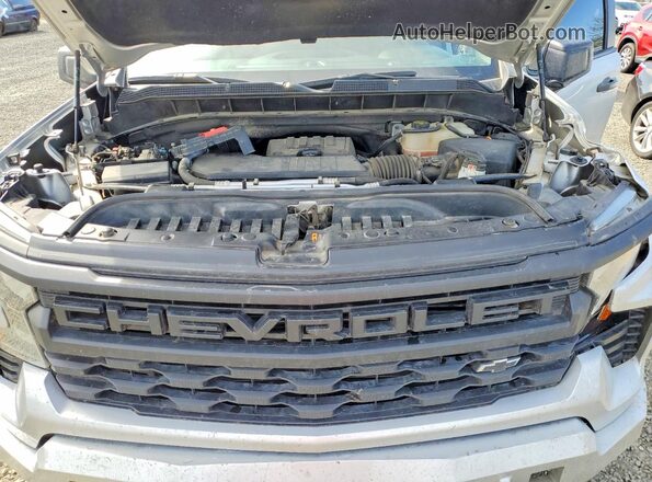 3GCPDBEK6NG561525 2022 CHEVROLET SILVERADO Silver უკანა სალონის ხედი