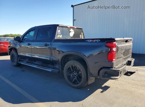 3GCPDBEK7NG559783 2022 CHEVROLET SILVERADO Black Rear left