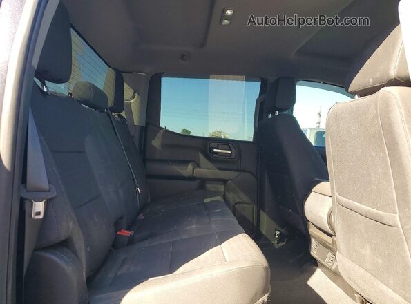 3GCPDBEK7NG559783 2022 CHEVROLET SILVERADO Black Rear seats view