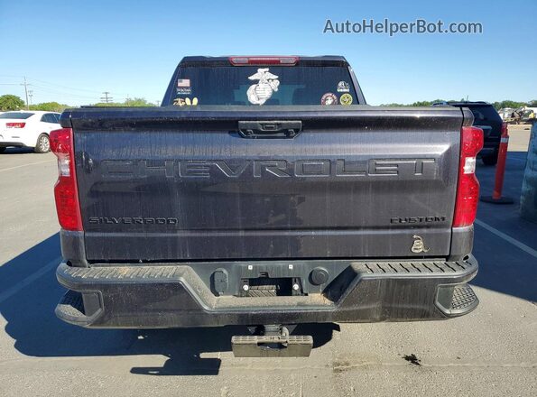 3GCPDBEK7NG559783 2022 CHEVROLET SILVERADO Black Rear view