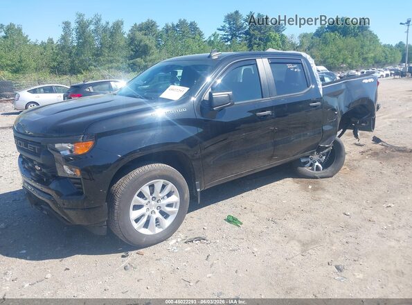 3GCPDBEK7RG199582 2024 CHEVROLET SILVERADO Black Առջևի ձախ երեք քառորդ տեսարան