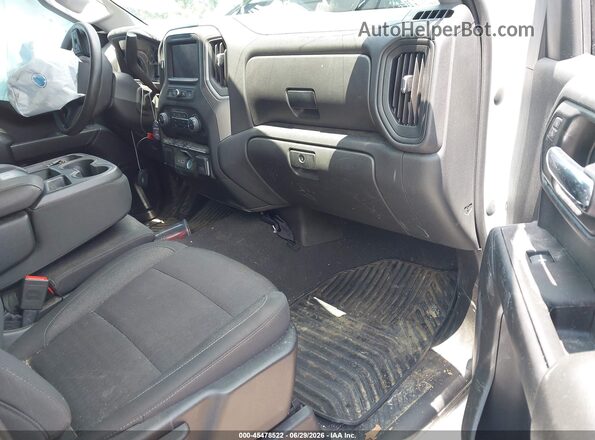 3GCPDBEK8PG121759 2023 CHEVROLET SILVERADO White Widok wnętrza z przodu