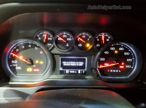 3GCPDCED0NG672983 2022 CHEVROLET SILVERADO Black Vista del cuadro de instrumentos