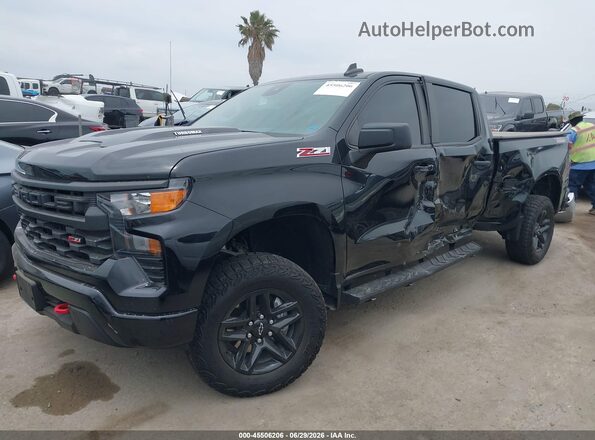 3GCPDCEK3RG416292 2024 CHEVROLET SILVERADO Black Передня ліва чверть