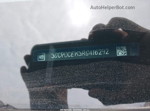 3GCPDCEK3RG416292 2024 CHEVROLET SILVERADO Black Вид підкапотного простору