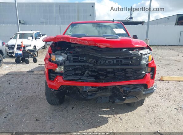 3GCPDCEK4RG188139 2024 CHEVROLET SILVERADO Red Вид щитка приладів