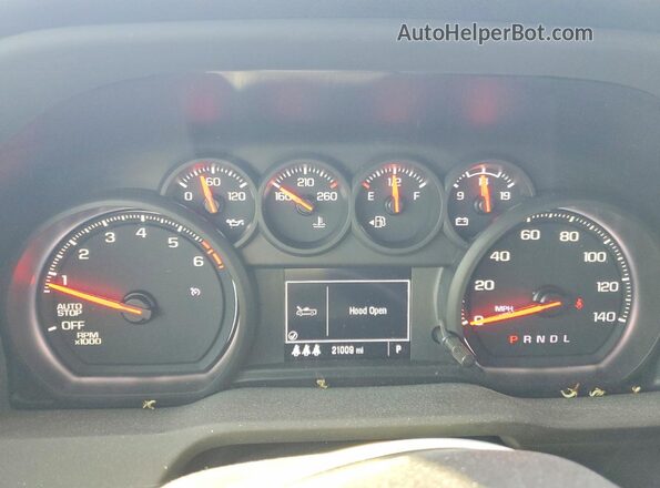 3GCPDCEK6RG398578 2024 CHEVROLET SILVERADO Серебряный Вид щитка приборов