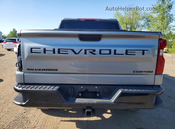 3GCPDCEK6RG398578 2024 CHEVROLET SILVERADO Серебряный Вид сзади