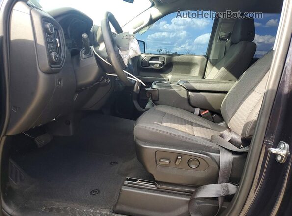 3GCPDCEK8NG577277 2022 CHEVROLET SILVERADO Black Widok wnętrza z przodu