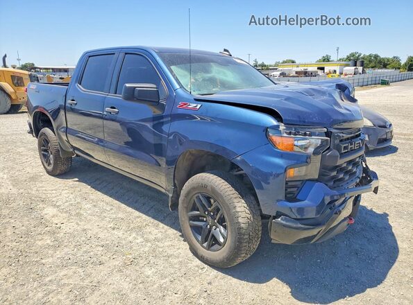 3GCPDCEK8PG100741 2023 CHEVROLET SILVERADO Blue 