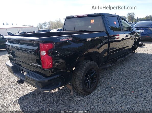 3GCPDCEKXNG540277 2022 CHEVROLET SILVERADO Black Tył prawy