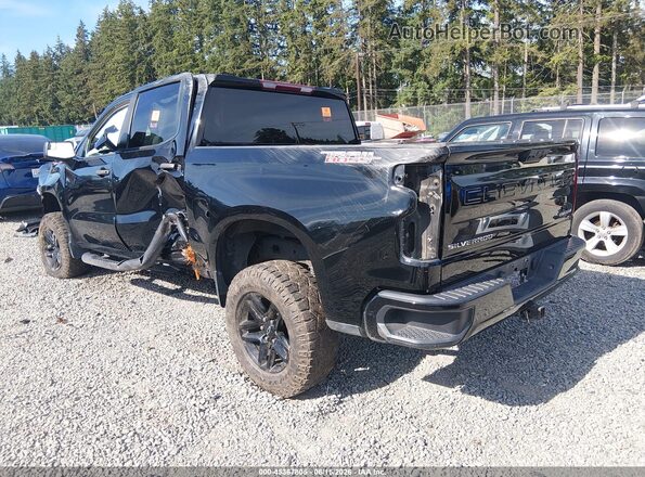 3GCPDCEKXNG540277 2022 CHEVROLET SILVERADO Black Tył lewy