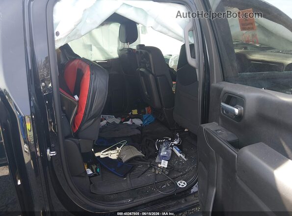 3GCPDCEKXNG540277 2022 CHEVROLET SILVERADO Black Widok wnętrza 360 stopni