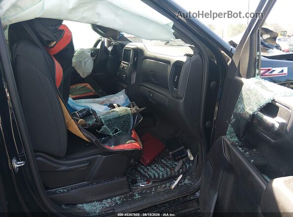 3GCPDCEKXNG540277 2022 CHEVROLET SILVERADO Black Widok wnętrza z tyłu