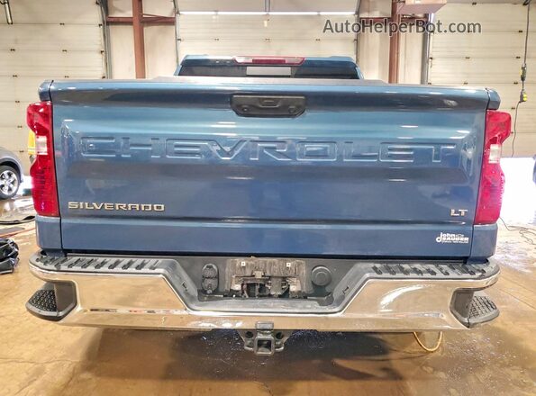 3GCPDDEK0RG226195 2024 CHEVROLET SILVERADO Синий Вид сзади