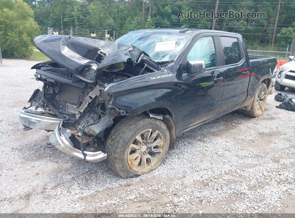 3GCPDDEKXRG305938 2024 CHEVROLET SILVERADO Black Առջևի ձախ երեք քառորդ տեսարան