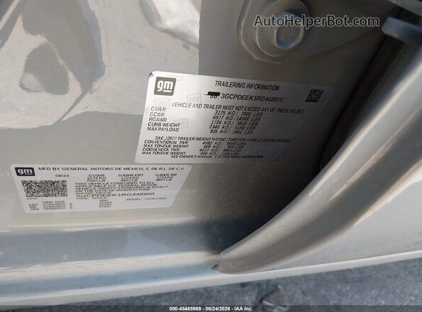 3GCPDEEK1RG448900 2024 CHEVROLET SILVERADO Silver Вид підкапотного простору
