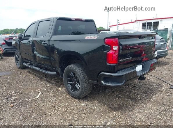 3GCPDFEK8PG249748 2023 CHEVROLET SILVERADO Черный Задняя левая четверть
