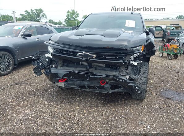3GCPDFEK8PG249748 2023 CHEVROLET SILVERADO Черный Вид спереди