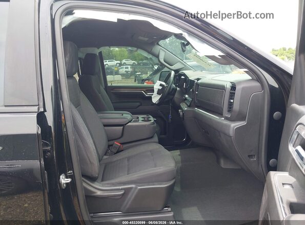 3GCPDFEK8PG249748 2023 CHEVROLET SILVERADO Черный Вид салона спереди