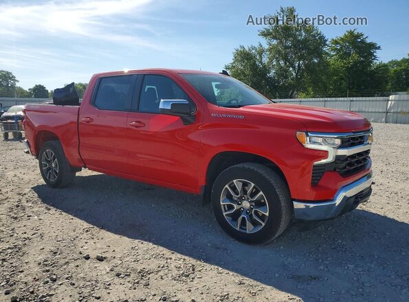 3GCPDKEK1RG225352 2024 CHEVROLET SILVERADO Красный Передняя правая четверть