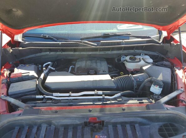 3GCPDKEK1RG225352 2024 CHEVROLET SILVERADO Красный Вид задней части салона