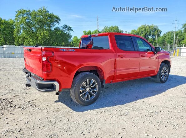 3GCPDKEK1RG225352 2024 CHEVROLET SILVERADO Красный Задняя правая четверть