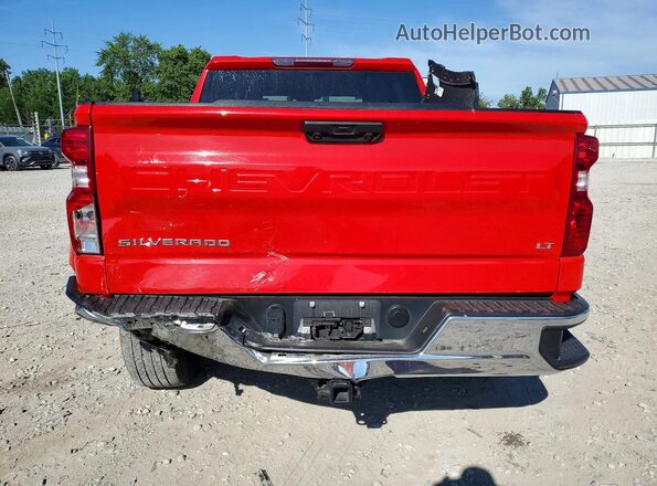 3GCPDKEK1RG225352 2024 CHEVROLET SILVERADO Красный Вид сзади