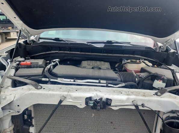 3GCPDKEK2NG513598 2022 CHEVROLET SILVERADO White Rear interior view