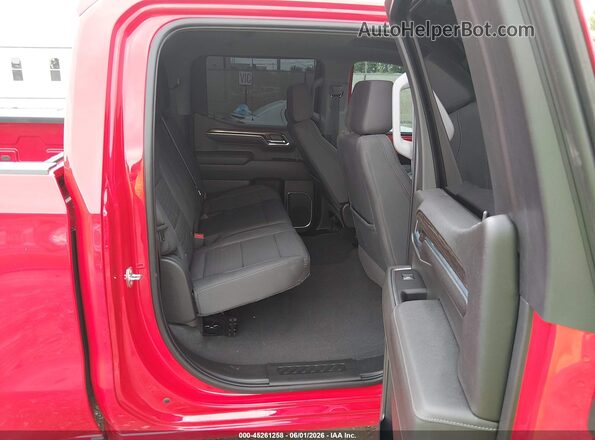 3GCPDKEKXPG199203 2023 CHEVROLET SILVERADO Красный Вид наклейки с VIN-кодом
