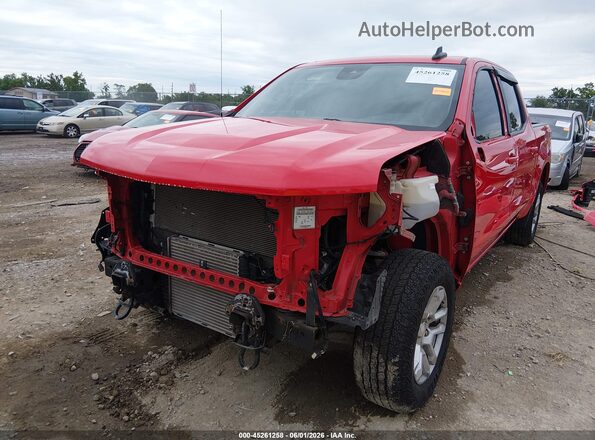 3GCPDKEKXPG199203 2023 CHEVROLET SILVERADO Красный Вид спереди