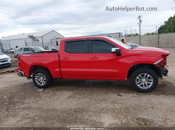 3GCPDKEKXPG199203 2023 CHEVROLET SILVERADO Красный Панорамный вид салона 360°