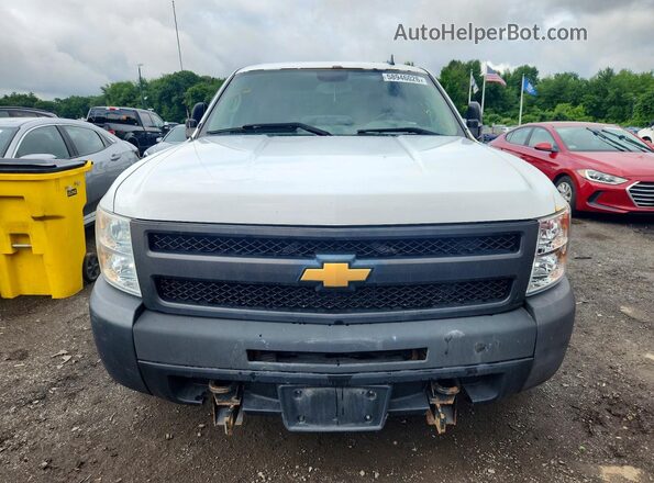 3GCPKPEA4DG344337 2019 CHEVROLET SILVERADO White წინა ხედი