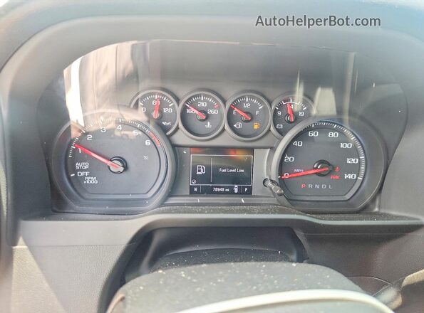 3GCPWAED6NG219398 2022 CHEVROLET SILVERADO White Instrument cluster view