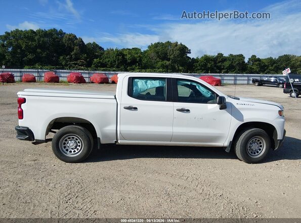 3GCPWAEH2MG207363 2021 CHEVROLET SILVERADO White Vista interior trasera