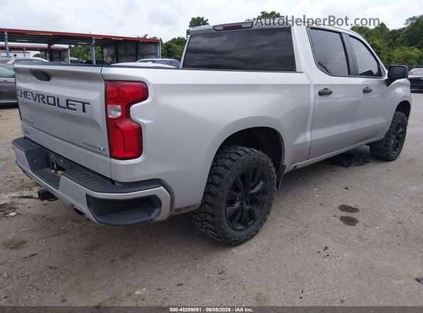 3GCPWBEF3LG263332 2020 CHEVROLET SILVERADO Серебряный Задняя правая четверть