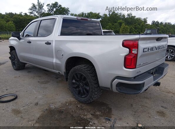 3GCPWBEF3LG263332 2020 CHEVROLET SILVERADO Серебряный Задняя левая четверть