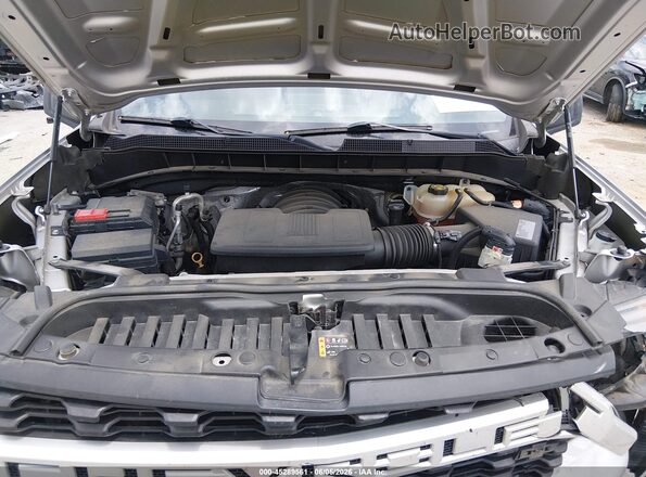 3GCPWBEF3LG263332 2020 CHEVROLET SILVERADO Серебряный Вид сзади