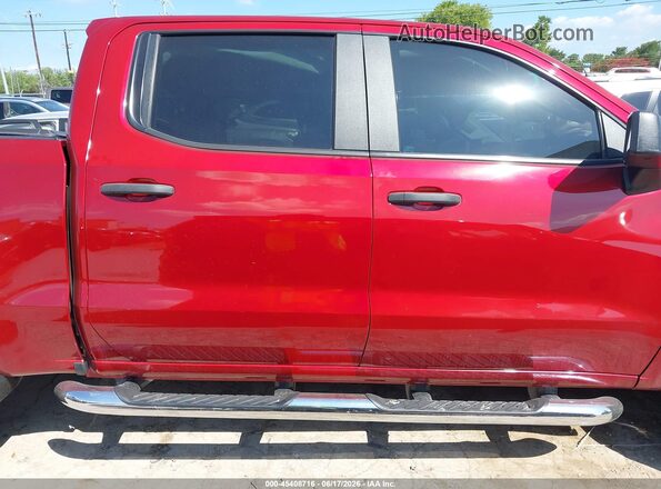 3GCPWBEF7LG165954 2020 CHEVROLET SILVERADO Темно-бордовый Вид задней части салона