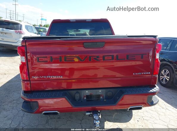3GCPWBEF7LG165954 2020 CHEVROLET SILVERADO Темно-бордовый 