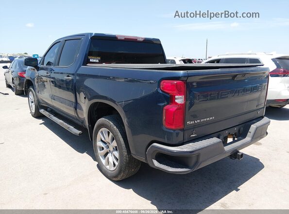 3GCPWBEH0LG335671 2020 CHEVROLET SILVERADO Синий Задняя левая четверть