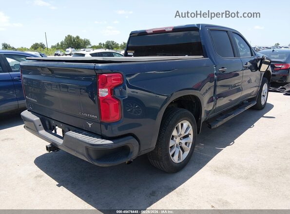 3GCPWBEH0LG335671 2020 CHEVROLET SILVERADO Синий Задняя правая четверть