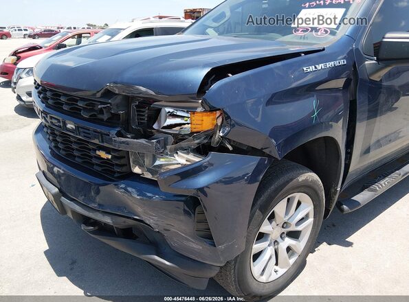 3GCPWBEH0LG335671 2020 CHEVROLET SILVERADO Синий Вид спереди