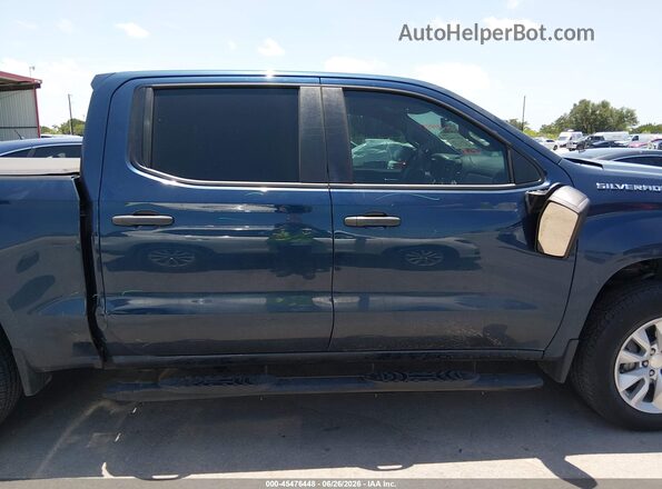 3GCPWBEH0LG335671 2020 CHEVROLET SILVERADO Синий Вид задней части салона