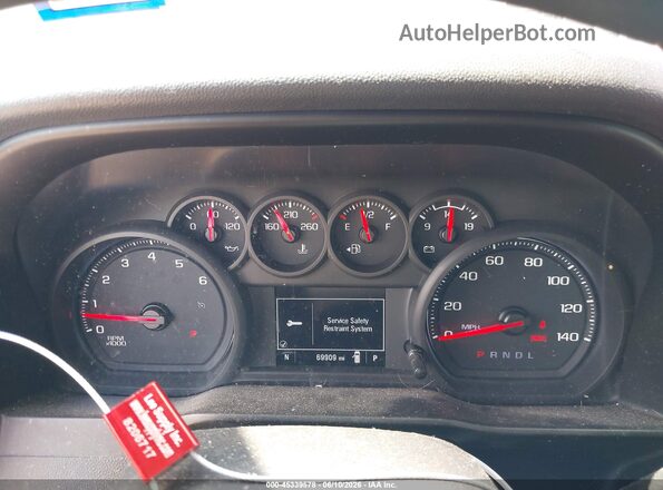 3GCPWBEH5LG360646 2020 CHEVROLET SILVERADO Красный Вид задних сидений