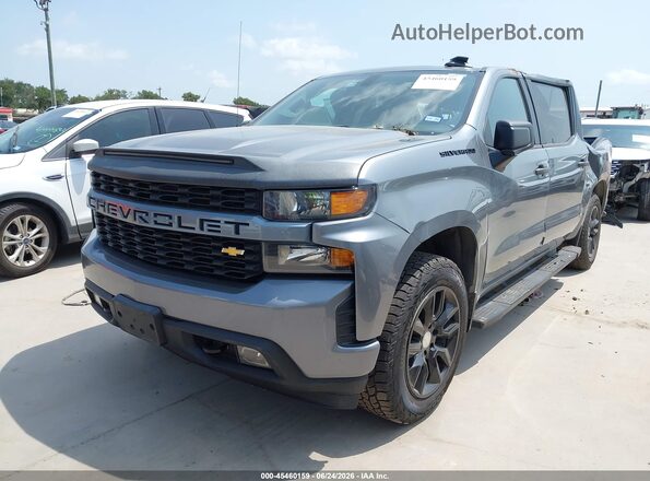 3GCPWBEH8LG406924 2020 CHEVROLET SILVERADO Gray Vista tres cuartos delantera izquierda