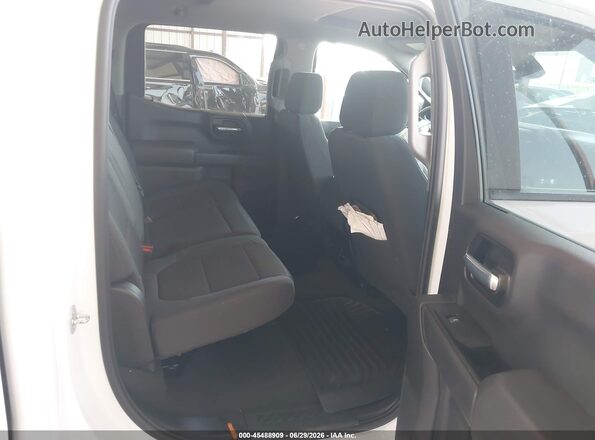 3GCPWBEK2NG188381 2022 CHEVROLET SILVERADO White Vista de la etiqueta del VIN