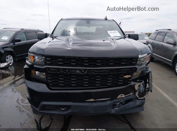 3GCPWBEK4LG256340 2020 CHEVROLET SILVERADO Black Առջևի վահանակի տեսք