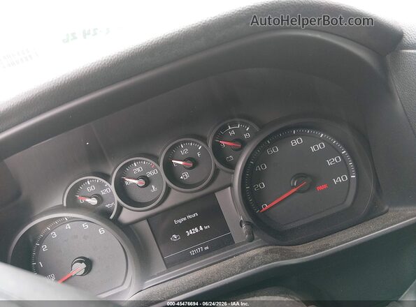 3GCPWBEK4LG256340 2020 CHEVROLET SILVERADO Black Հետևի նստատեղերի տեսք