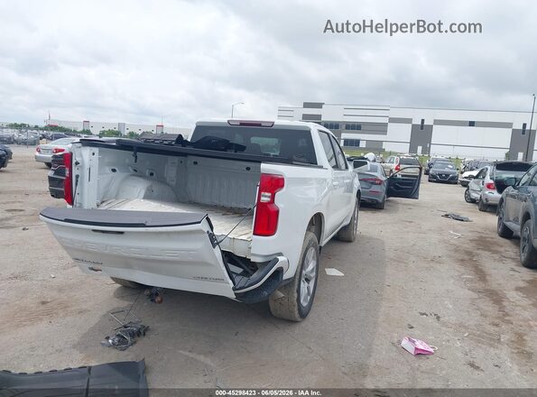 3GCPWBEK4NG153812 2022 CHEVROLET SILVERADO White Trasero derecho